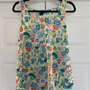 French connection floral Tank